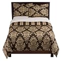 Havana Floral 300Tc Duvet Set - Mocha/ Choc