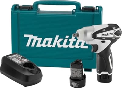 Makita WT01W 12V max Lithium-Ion Cordless 3/8 Inch Impact Wrench Kit