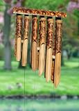 from Siiren Ltd Fairtrade large Double Burnt Bamboo wind chime
