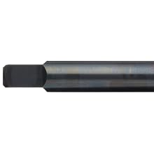 Union Butterfield 1985(UNC)/1985(UNF) High-Speed Steel Spiral Point Tap, High-Hook, Black Oxide Finish, Round Shank with Square End, Plug Chamfer