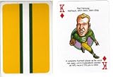 Paul Hornung Green Bay Packers Oddball Playing/Football Card