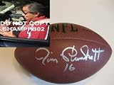 JIM PLUNKETT,OAKLAND RAIDERS,HEISMAN,STANFORD,49ERS,SF,SIGNED,AUTOGRAPHED,NFL FOOTBALL WITH PROOF + COA