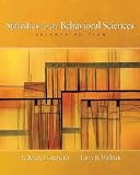 Statistics for the Behavioral Sciences