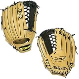 Wilson A2000 KP92-BL 12.5 Inch Adult Baseball Outfield Glove