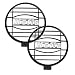 HELLA 165530801 500/500FF Series Protective Grille Cover - 2 Piece