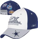 Dallas Cowboys Commemorative 5X Super Bowl Champs Adjustable Hat