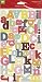 Making Memories Chipboard Alphabet Stickers - Hullabaloo 30602