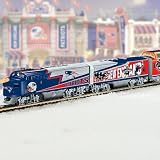 New England Patriots Express Collectible NFL Football Electric Train Collection