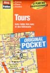 Plan de ville : Tours (avec un index)