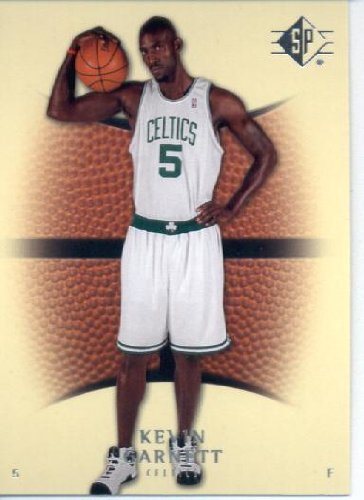 2007 08 Upper Deck SP Authentic Retail Basketball Card #21 Kevin Garnett Boston Celtics