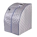 Far Infrared FIR Portable Foldable Spa Sauna Detox Ion (silver gray)