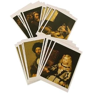 Masterpieces of the Louvre Boxed Cards - 20 notecards Envelopes