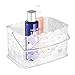 iDesign Pebblz Bath, Bathroom Vanity Organizer Basket for Heath and Beauty Products/Supplies, Lotion, Perfume - Clear
