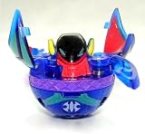 Bakugan B2 Bigger Battle Brawlers Single LOOSE Figure Translucent Aquos Blue Preyas Diablo