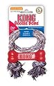 KONG Goodie Bone with Rope Dog Toy, Extra Small, Red