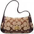 Coach Ergo Signature Flap Handbag Purse 11257