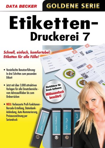 Etiketten Druckerei 7. CD-ROM