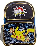 Pokemon: Large School Backpack / Free Water Bottle