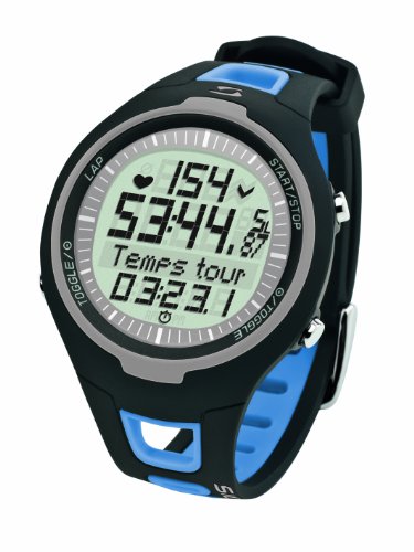 SIGMA PULSUHREN PC 15.11, blue, 21513