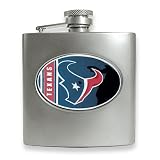 Houston Texans Stainless Steel Hip Flask