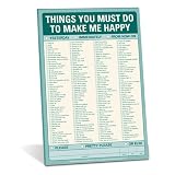 Things You Must Do To Make Me Happy Message Pad