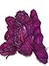 PREMIUM Recycled Sari Silk Yarn - Magenta shade 160 Yards | Good for Knitting, Crocheting and Jewelry Making