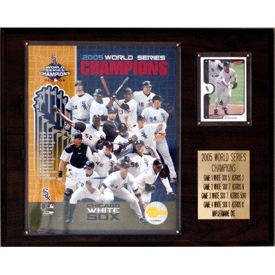 MLB White Sox 2005 World Series Champions Plaque