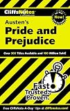 CliffsNotes on Austens Pride and Prejudice (Cliffsnotes Literature Guides)