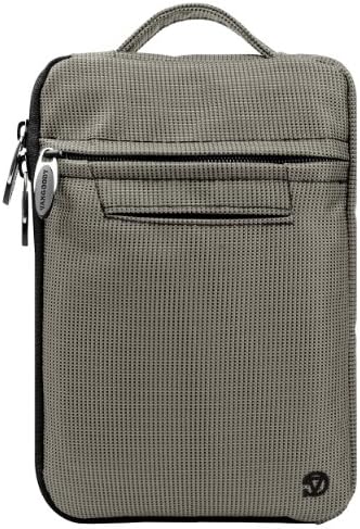 Vangoddy Hydei Padded Case with Handles for 6 to 7 inch Tablets and eReaders (Steel Grey)