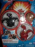 Vestroia Season 2 Bakubronze Starter Pack~Darkus Hades, Pyrus Helios + 1 Mystery Subterra Bakugan
