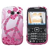 Peace & Flowers Protector Case for Samsung Freeform III R380