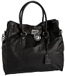 Michael Kors Hamilton Large NS Tote Black Leather