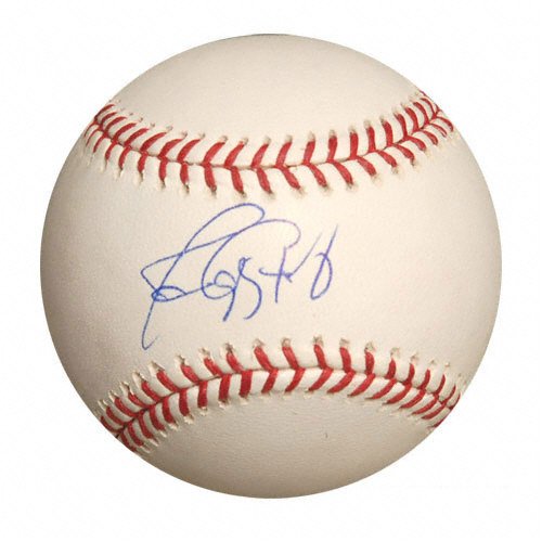 Javy Lopez Autographed Baseball