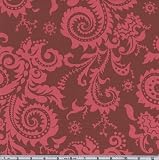 Amy Butler Nigella Twill Wood Fern Brick