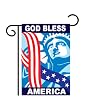God Bless America Garden Flag Indoor/outdoor 13.5" X 18"