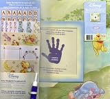 Disney Winnie the Pooh Baby Handprint Scrapbook Kit