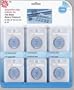 CARL 15053 Bidex replacement blades for rotary trimmers, assorted cuts
