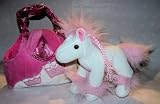 Horse Pony Pink Purse Bag Plush Stuffed Animal