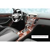 CADILLAC CTS 2008-up Wood Dash Trim Kit Factory Match 38pcs by Sherwood Dash