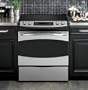 GE Profile : PS968SPSS 30 Slide-in Electric Range, 4.1 cu. ft. PreciseAir Convection Oven Stainles