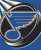 St. Louis Blues 50x60 Puck Super Plush Throw