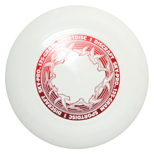 Childrens Toyshop  Toys : Discraft Sky Pro frisbee - white