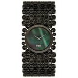 D&G Dolce & Gabbana Femmes DW0245 Risky noire strass Stainless Steel Watch