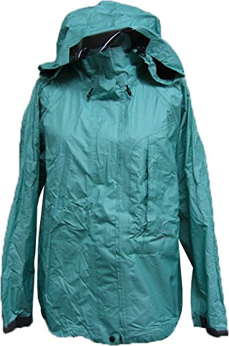 アクシーズクイン AXESQUIN ゴアテックススーパーバックライトストレッチレインスーツ女性用 S スペアミント 新品