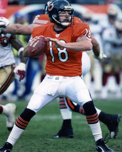KYLE ORTON CHICAGO BEARS 8X10 SPORTS ACTION PHOTO (K)