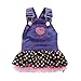 Petparty® Sweet Heart Sequins Denim Dog Dress Dog Clothes, XS