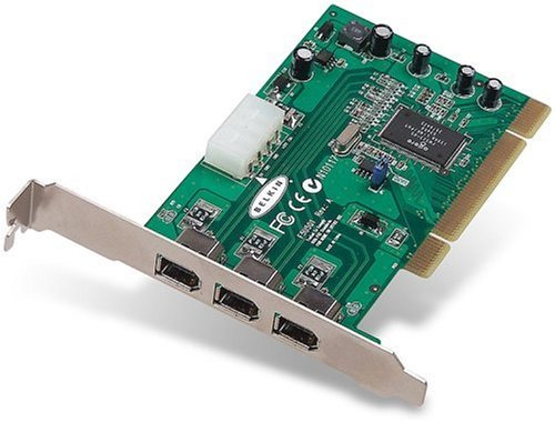 Childrens Toyshop  Computer : Belkin IEEE 1394 FireWire 3-Port PCI Card, With VideoStudios 5.0