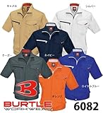 BURTLE バートル  半袖ジャケット(春夏用)  6082 クーガー LLサイズ