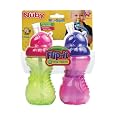 Nuby 2 Pack No-Spill Flip-It Cup, Colors May Vary, 10-Ounce