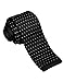 H2H Mens Casual Basic Designed Knit Neck Tie